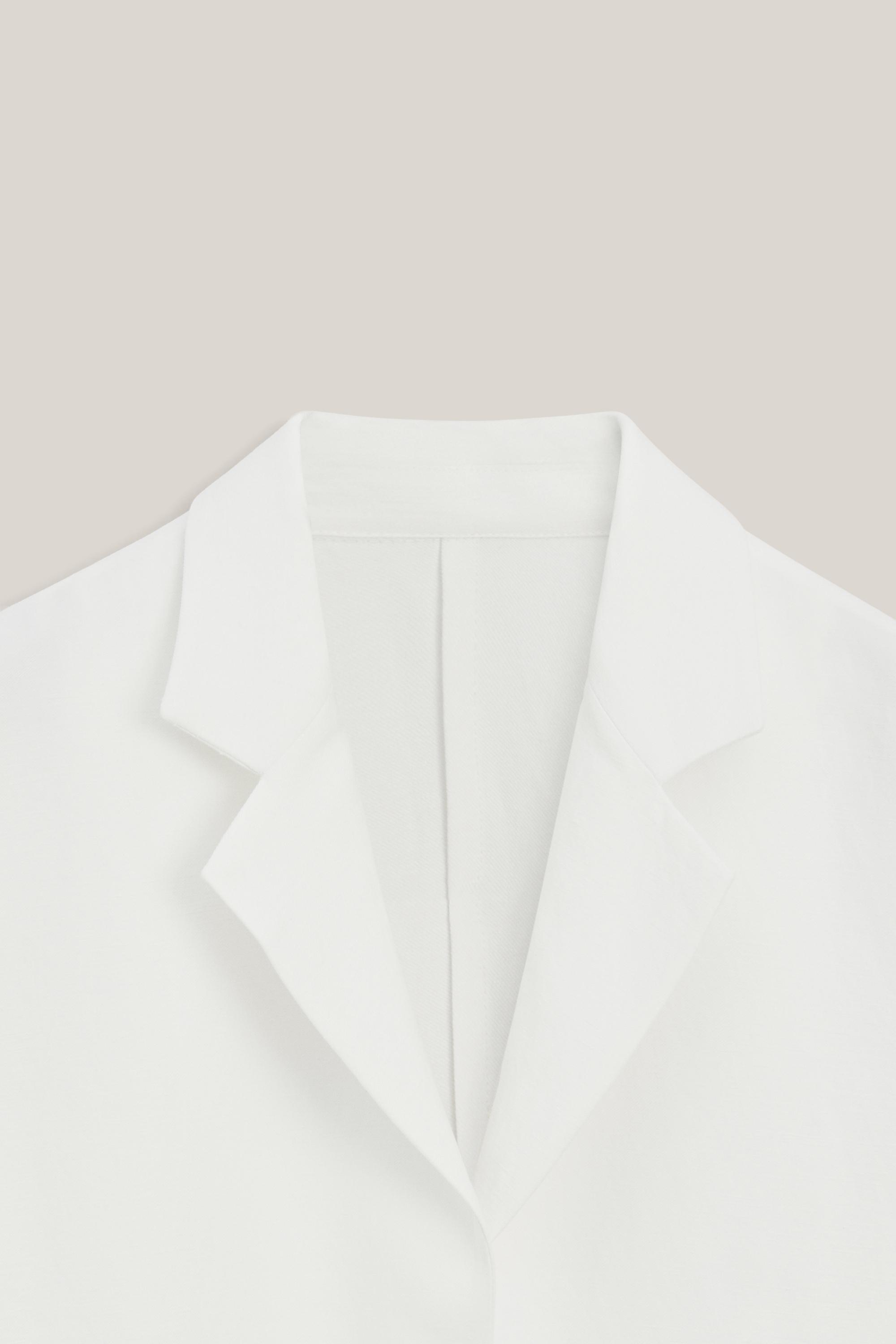 Flowing linen blend blazer - LIMITED EDITION
